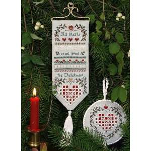   Sampler and Ornament, Cross Stitch from Victoria Sampler Arts, Crafts