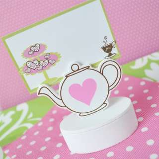 60 Teapot Place Card Holder Bridal Shower Favor Boxes  