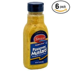 Savion Firemens Frenzy Sauce, Mustard, 10 Ounce Units (Pack of 6 