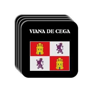  Castilla y Leon   VIANA DE CEGA Set of 4 Mini Mousepad 
