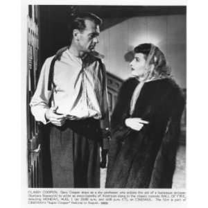  Gary Cooper & Barbara Stanwyck 8x10 Re Issue Ball Of Fire Movie 