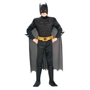  Deluxe Kids Batman Costume   Child Large: Toys & Games