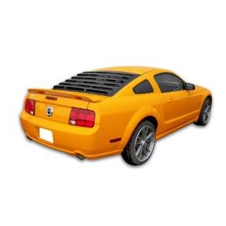 Mach Speed 22013 Ford Mustang Coupe ABS Rear Window Louver   2005 2012