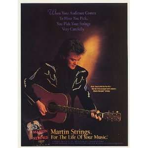  1996 Marty Stuart Martin D 45 Guitar Strings Photo Print 