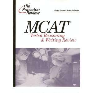 The Princeton Review MCAT (Verbal Reasoning & Writing Review (Better 