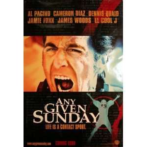  Any Given Sunday # 1, 9.4 NM Warner Bros. Books