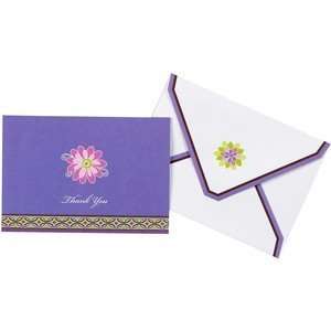  Vera Bradley Thank You Notes in Purple Punch Health 