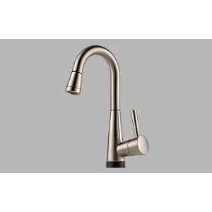 Brizo 64970LF SS   Venuto Single Handle Pull Down Bar/Prep Faucet 