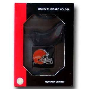 Cleveland Browns Executive Money Clip / Card Holder in a Window Box