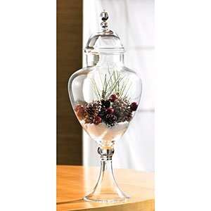  Elements Glass Apothecary Jar w/ Fill