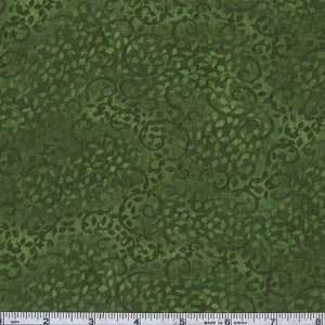  4445 Wide Bon Appetit Green Fabric By The Yard: Arts 