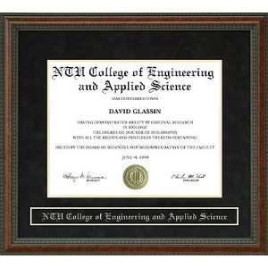  NTU College of Engineering and Applied Science Diploma 