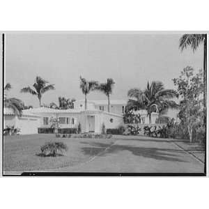  Photo George Goldwyn, residence at 6605 Allison Rd., Miami 