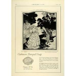  1925 Ad Cashmere Bouquet Soap Colgate The Rose Dress 