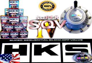 100% Authentic HKS SQV4 Version 4 Sequential Turbo Blow Off Valve BoV 