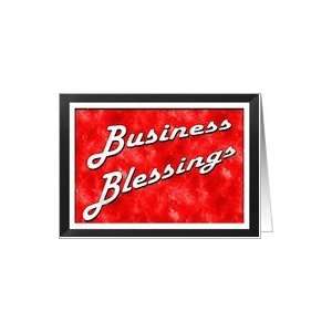  Please join us for our Business Blessing Ceremony Card 