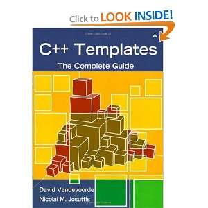   Templates: The Complete Guide [Hardcover]: David Vandevoorde: Books