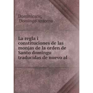   domingo traducidas de nuevo al . Domingo Aracena Dominicans Books