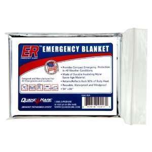  Quake Kare Emergency Thermal Blankets (2 Pack 
