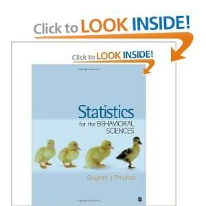   the Behavioral Sciences (8581110888884) Gregory J. Privitera Books
