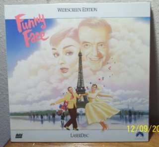 Funny Face 57 LASERDISC LB Audrey Hepburn/Fred Astaire  