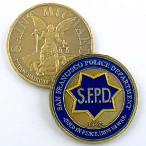   FRANCISCO POLICE DEPARTMENT US CHALLENGE COIN V016 