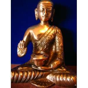  Bronze Buddha Statue 