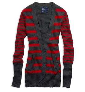 NEW Ladies AMERICAN EAGLE Cardigan Jacket Wool Sweater M  