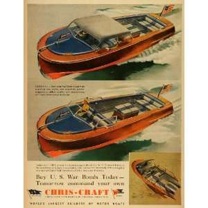   Cruisers Vintage Woman Sailing   Original Print Ad