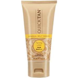 Body Drench Quick Tan Gradual Self Tanner Tanning Lotion Face   2 oz 