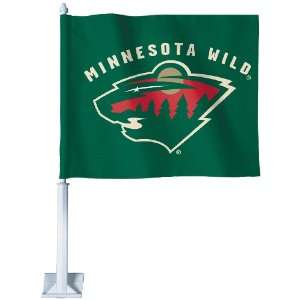  NHL Minnesota Wild Car Flag: Sports & Outdoors
