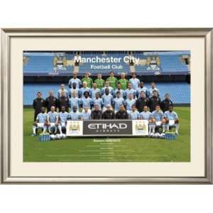 Manchester City Framed Poster Print, 46x34