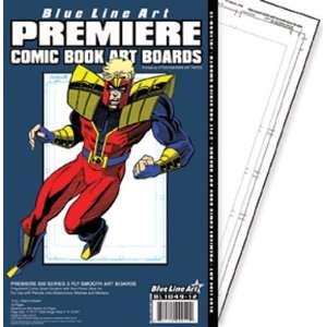  Full Trim Premiere Comic Book Art Boards 500 2ply Regular 