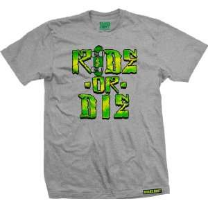   Ride Or Die Skateboard T Shirt [Large] Heather Grey: Sports & Outdoors
