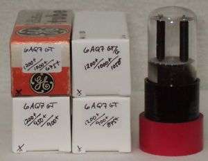 Type 6AQ7 GT vacuum radio tubes available, tested  