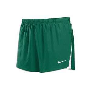  Nike Woven 2 Split Leg Short   Mens   Dark Green/White 
