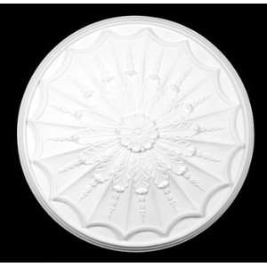   Medallions, White Urethane Foam, Clement Medallion