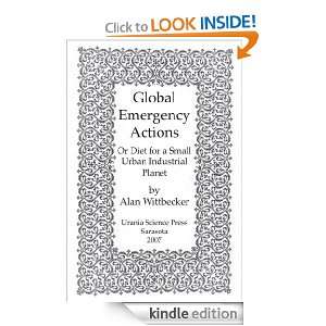 Global Emergency Actions (Eutopias) Alan Wittbecker  