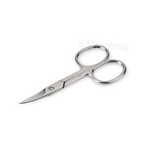 INOX Curved Nail Scissors in Matte Finish. Made by Gosol in Solingen 