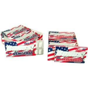  Political Vote Bonus Peppermint Gum 12 Piece Packs 12 Ct 