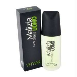 Malizia Uomo Vetyver by Vetyver   Eau De Toilette Spray 3.4 oz