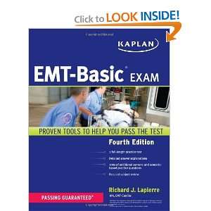  Kaplan EMT Basic Exam [Paperback] Richard Lapierre Books
