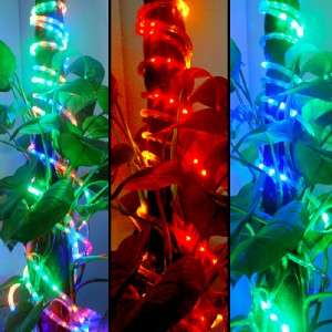 Flexible color changing LED rope light in 3 Meters / 10 Meters length 