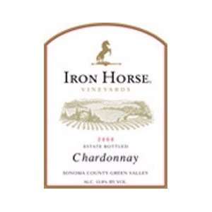  Iron Horse Vineyards Chardonnay 2008 750ML: Grocery 