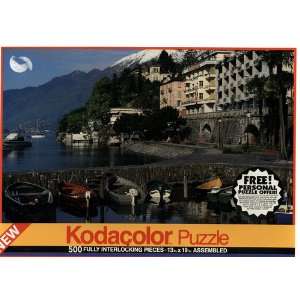  Kodacolor 500 Piece Puzzle   Lake Maggiore, Ascona 