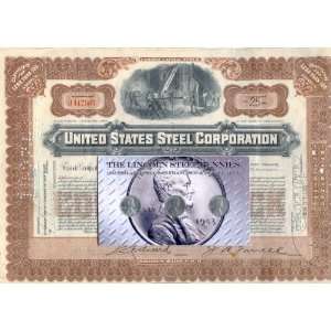  United States Steel Bond and Coin Collection Everything 