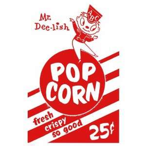 Mr. Dee lish Popcorn Box Movie Poster (27 x 40 Inches   69cm x 102cm 