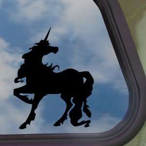  Unicorn Horse Black Decal Car Truck Bumper Window Sticker 