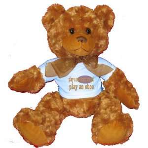  play a real instrument! Play a oboe Plush Teddy Bear with 