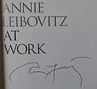 ANNIE LEIBOVITZ signed *PILGRIMAGE* Photography book B